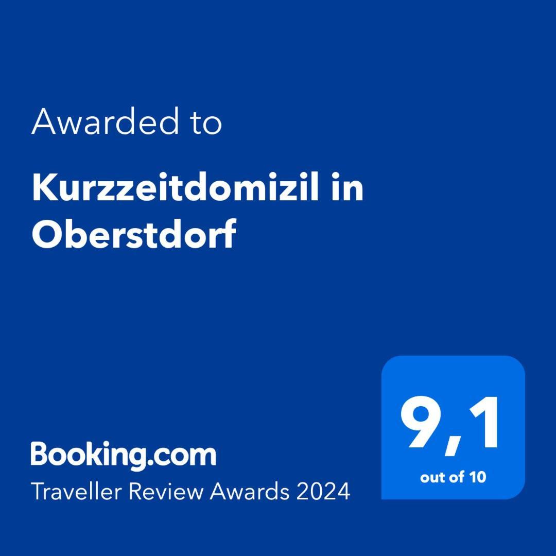 Kurzzeitdomizil In Oberstdorf Apartment Екстериор снимка